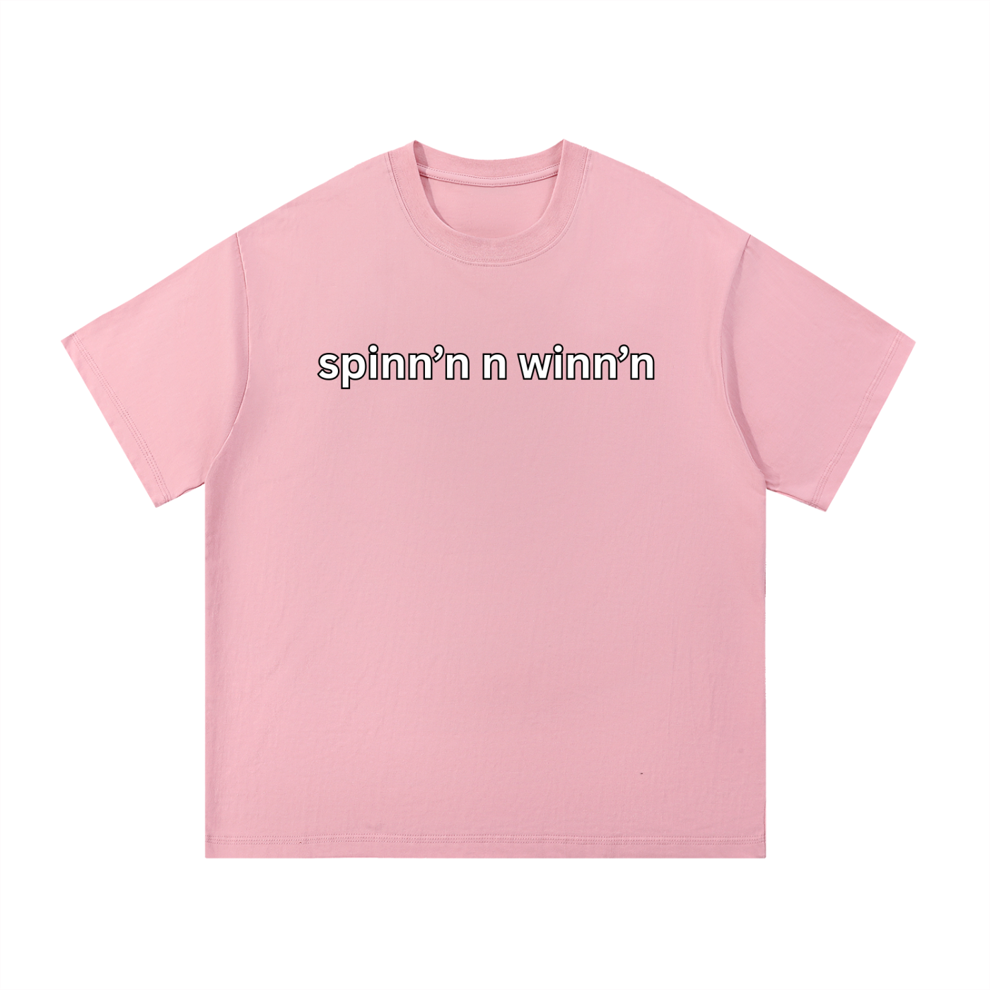 "spinn'n n winn'n" Cotton T-Shirt