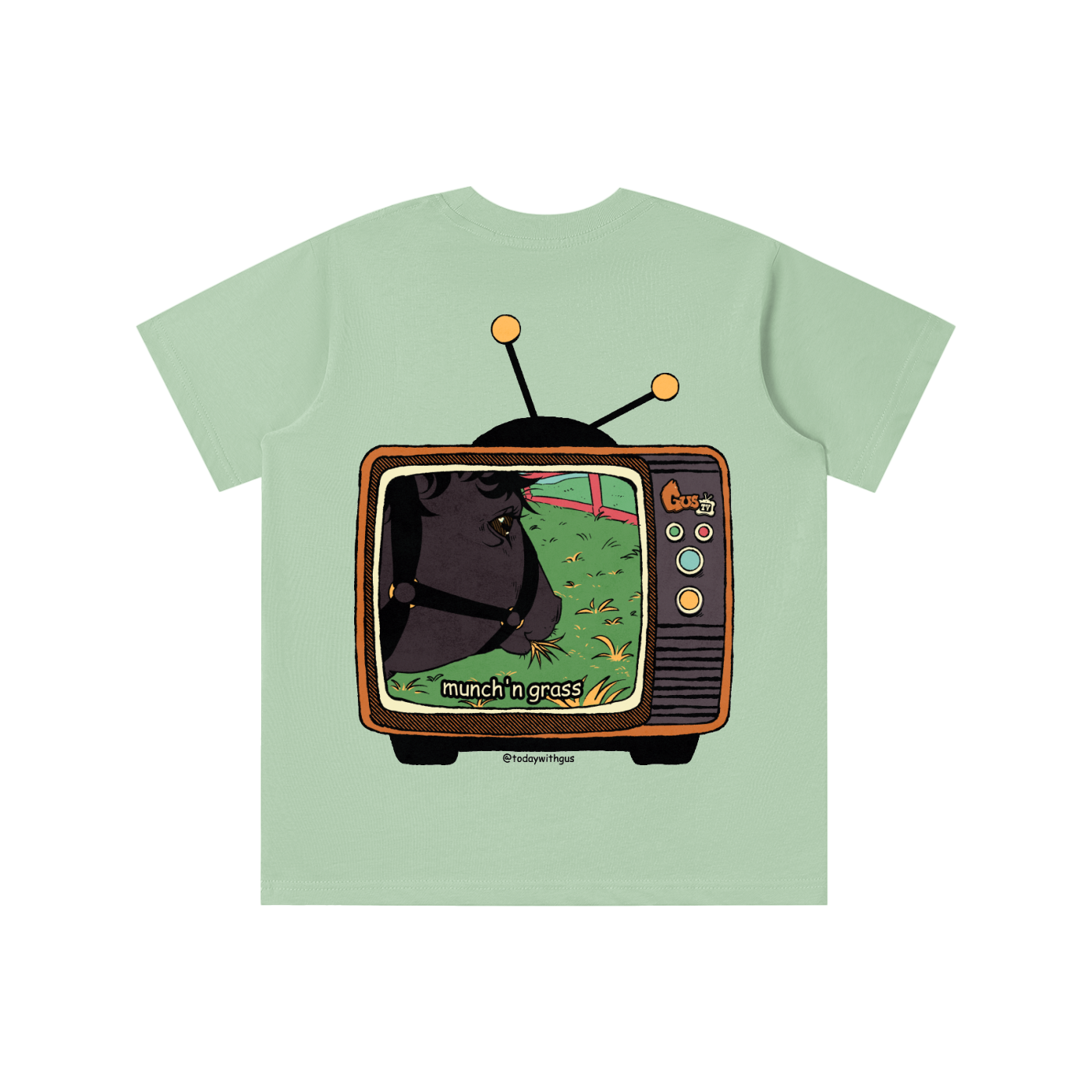 "munch'n grass" Kids' T-shirt