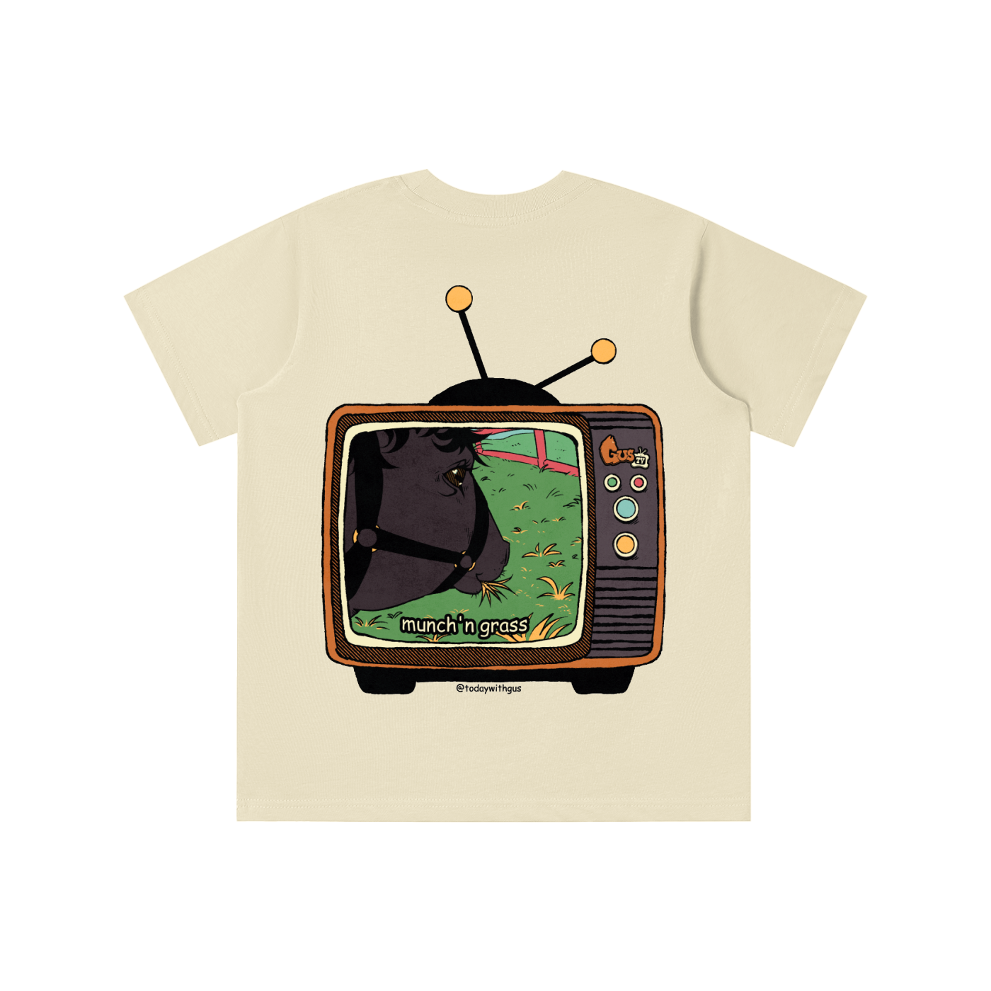 "munch'n grass" Kids' T-shirt