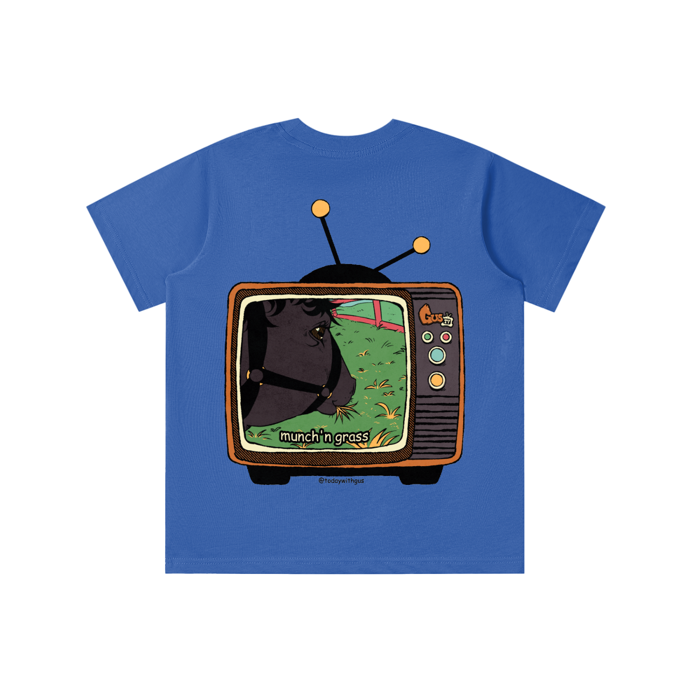 "munch'n grass" Kids' T-shirt