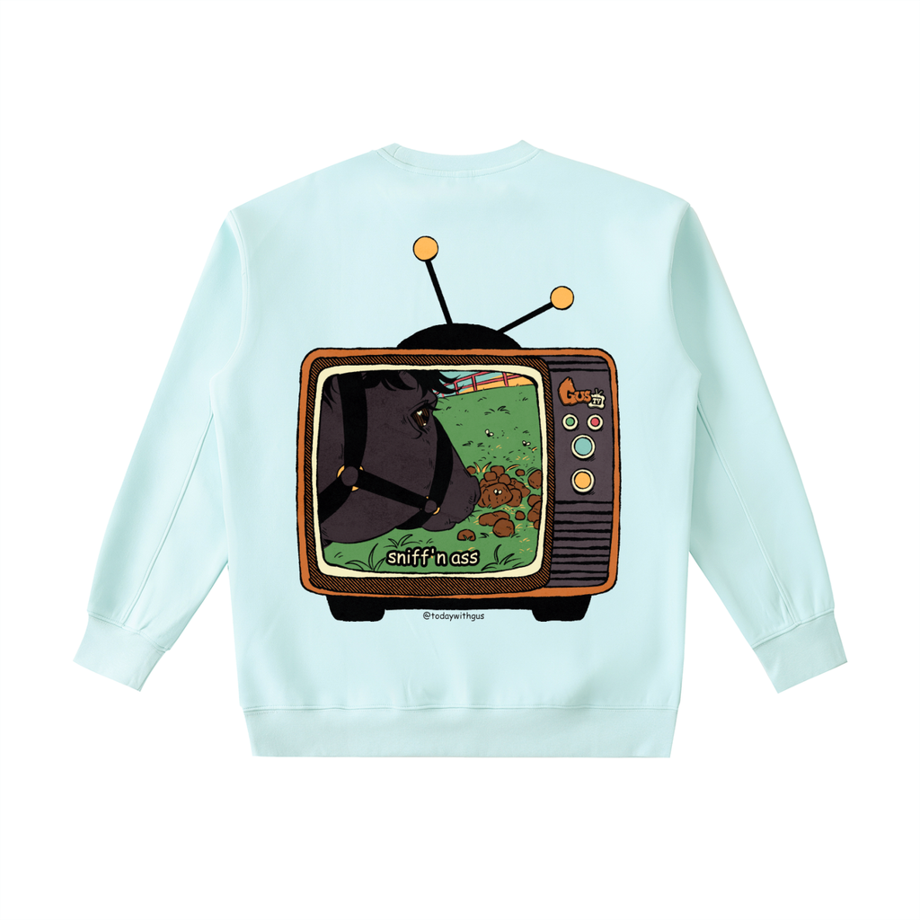 "sniff'n ass" Heavyweight Crewneck Sweatshirt