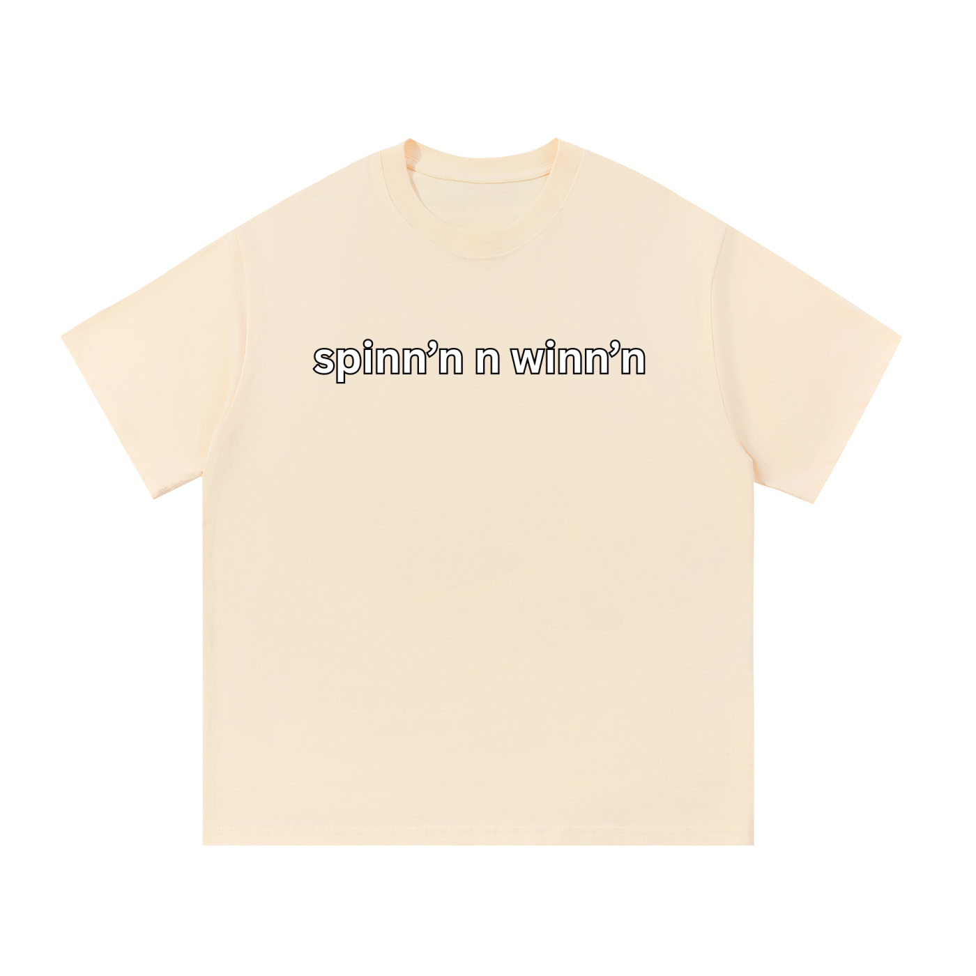 "spinn'n n winn'n" Cotton T-Shirt