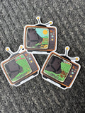 3” GUS TV STICKER PACK