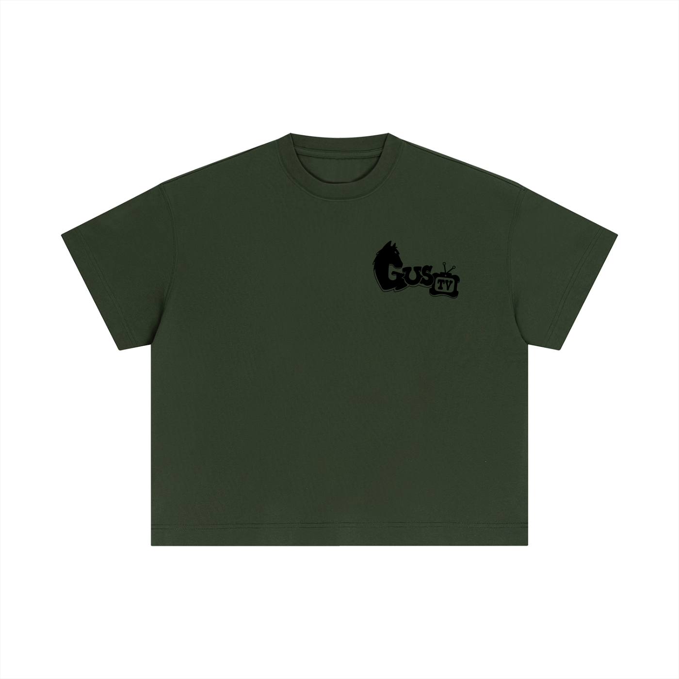 "chew'n n view'n" Cotton Boxy T-Shirt