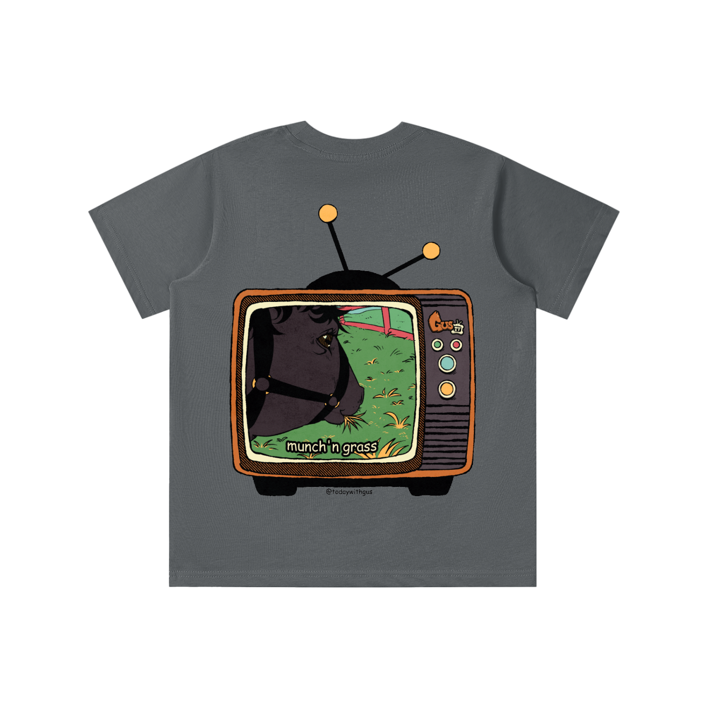 "munch'n grass" Kids' T-shirt