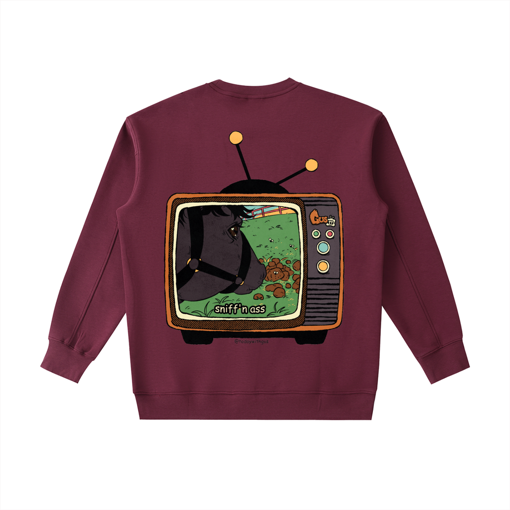 "sniff'n ass" Heavyweight Crewneck Sweatshirt