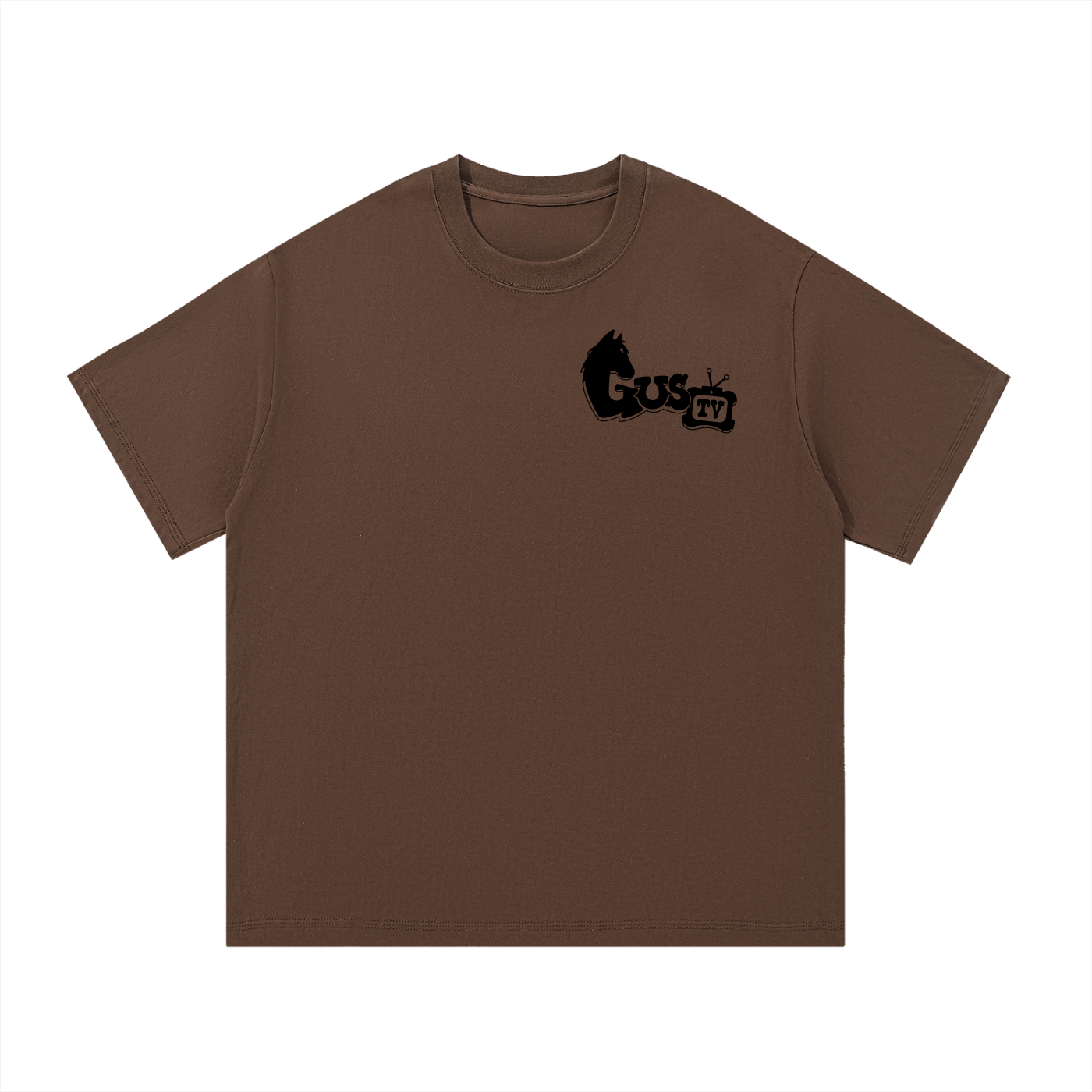 "munch'n grass" Basic Cotton T-Shirt