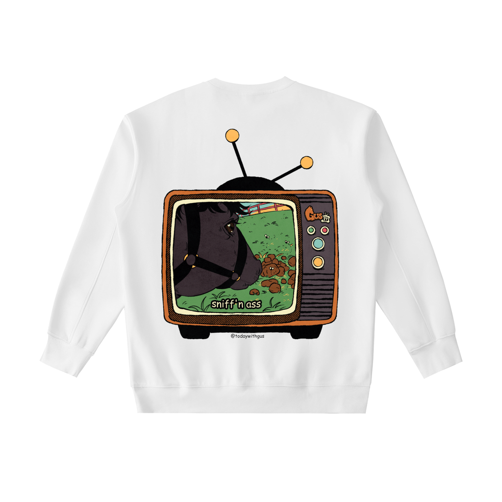 "sniff'n ass" Heavyweight Crewneck Sweatshirt