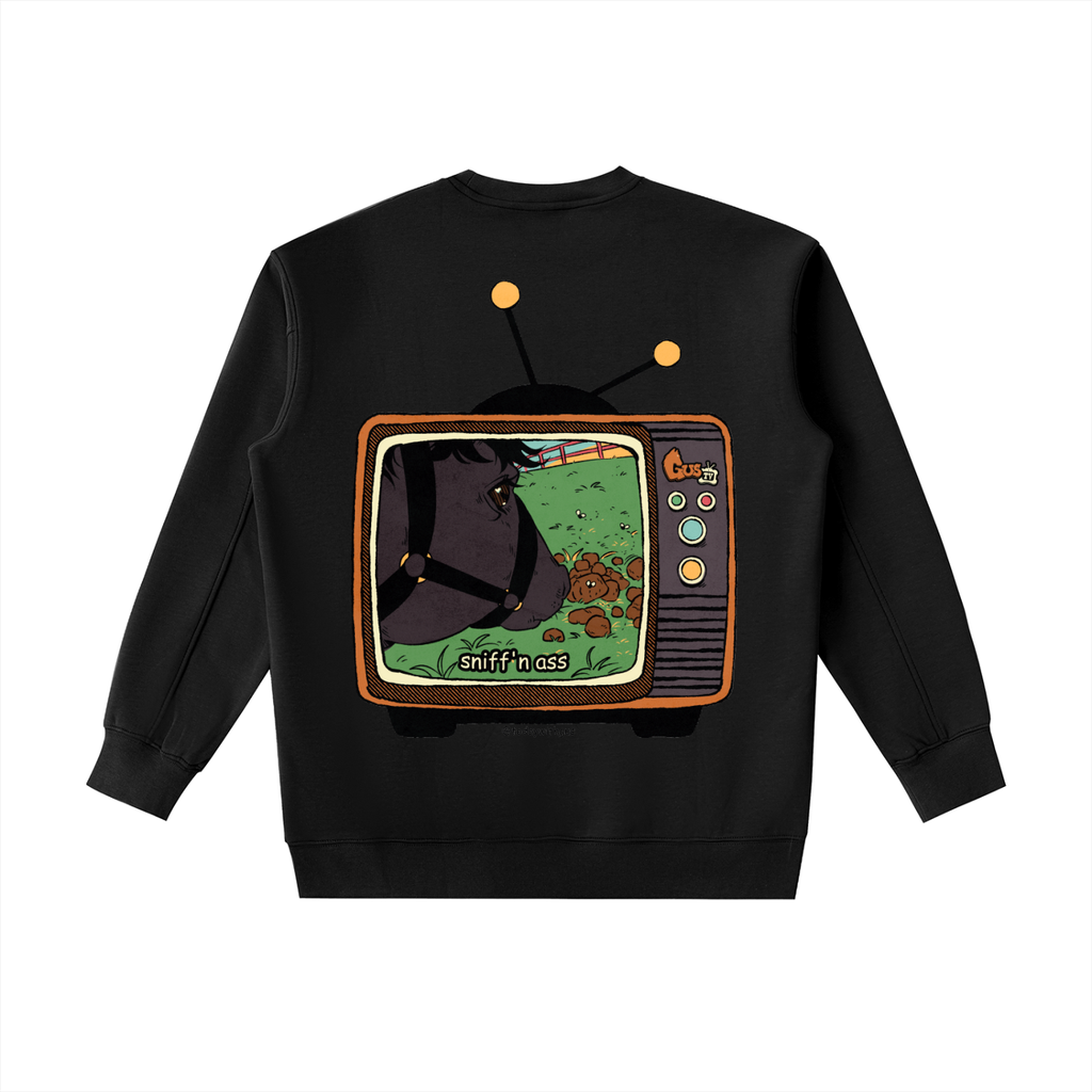 "sniff'n ass" Heavyweight Crewneck Sweatshirt