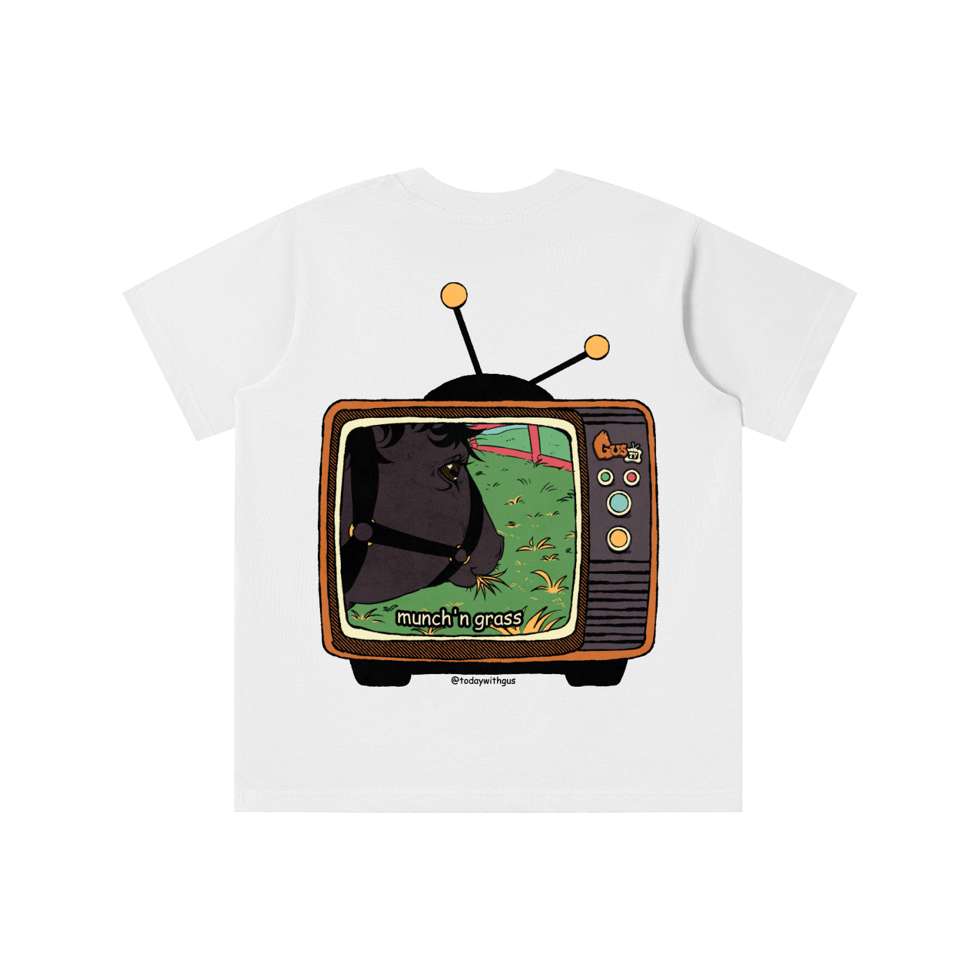 "munch'n grass" Kids' T-shirt