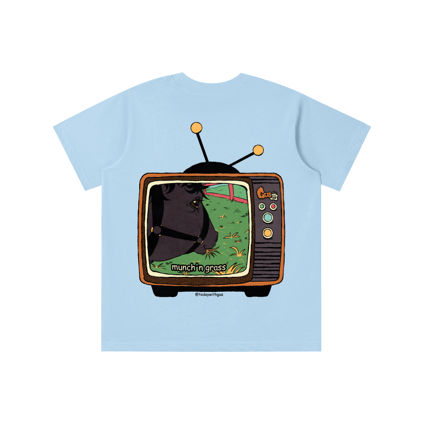 "munch'n grass" Kids' T-shirt
