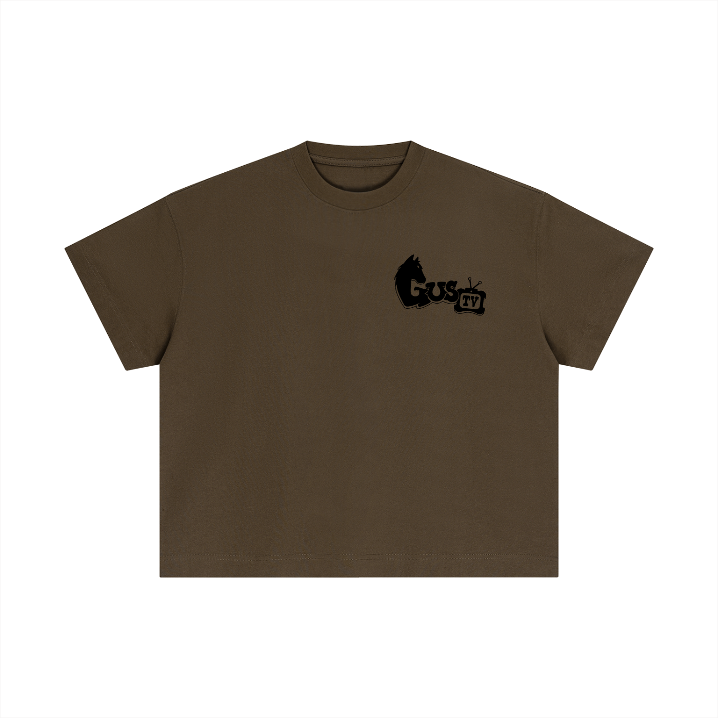 "chew'n n view'n" Cotton Boxy T-Shirt
