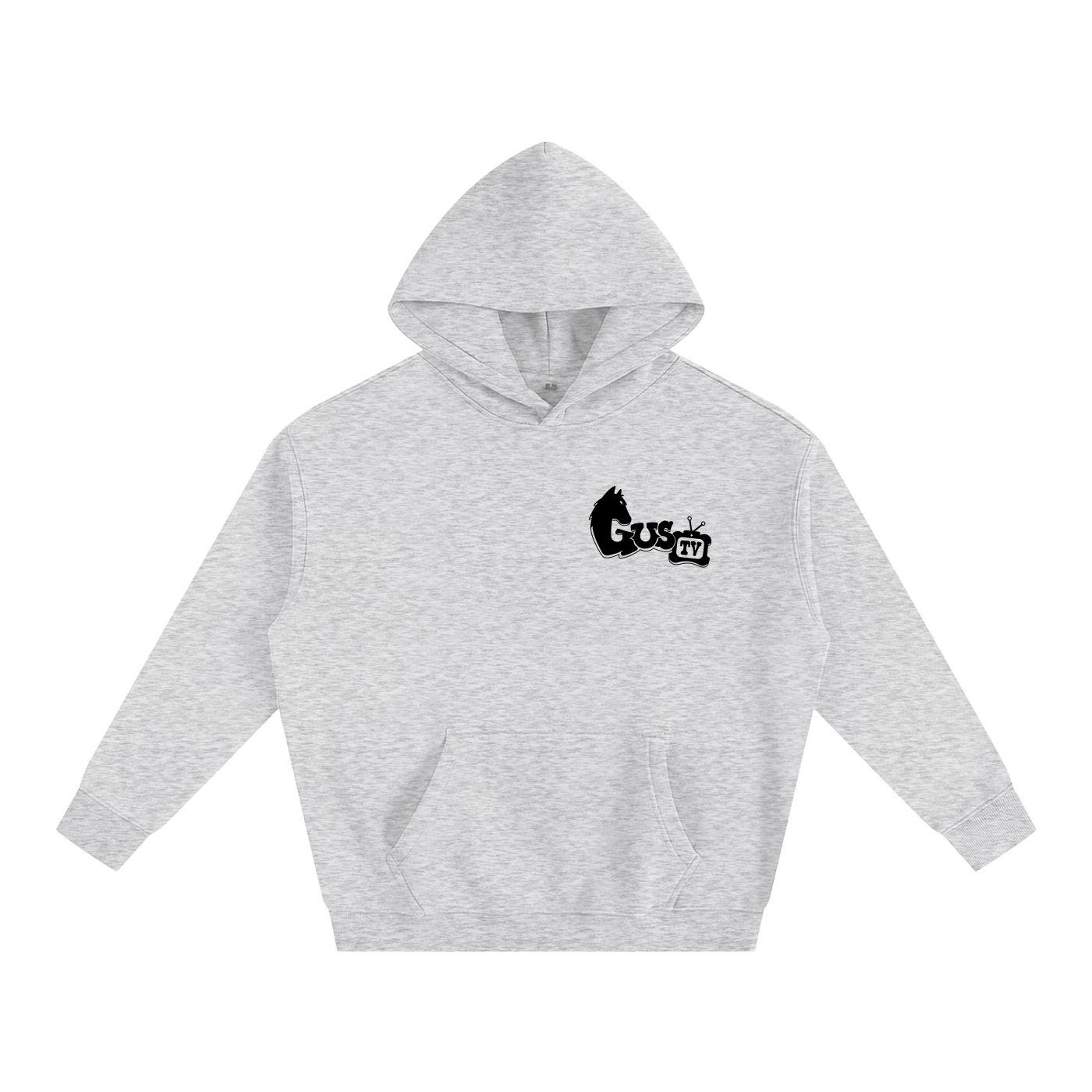 "chew'n n view'n" Oversize Fleeced Hoodie