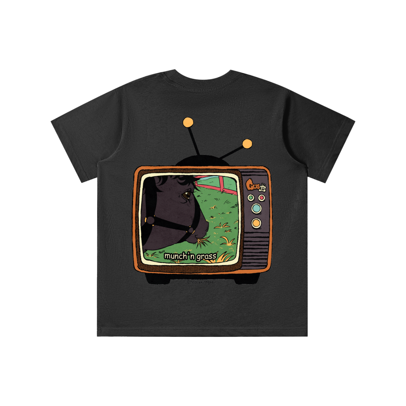 "munch'n grass" Kids' T-shirt