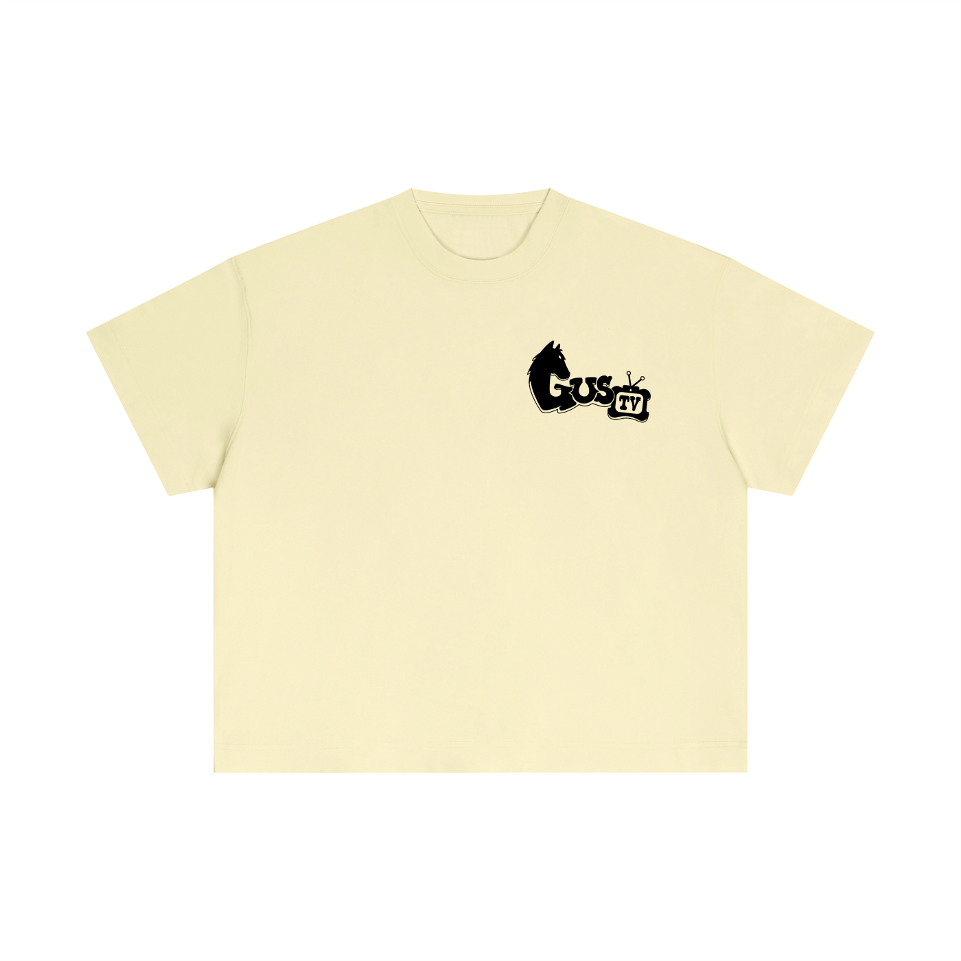 "chew'n n view'n" Cotton Boxy T-Shirt