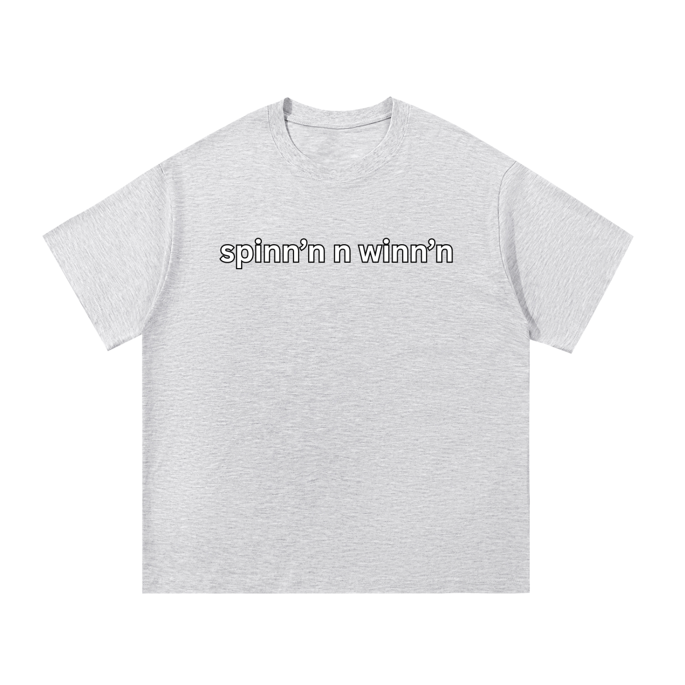 "spinn'n n winn'n" Cotton T-Shirt