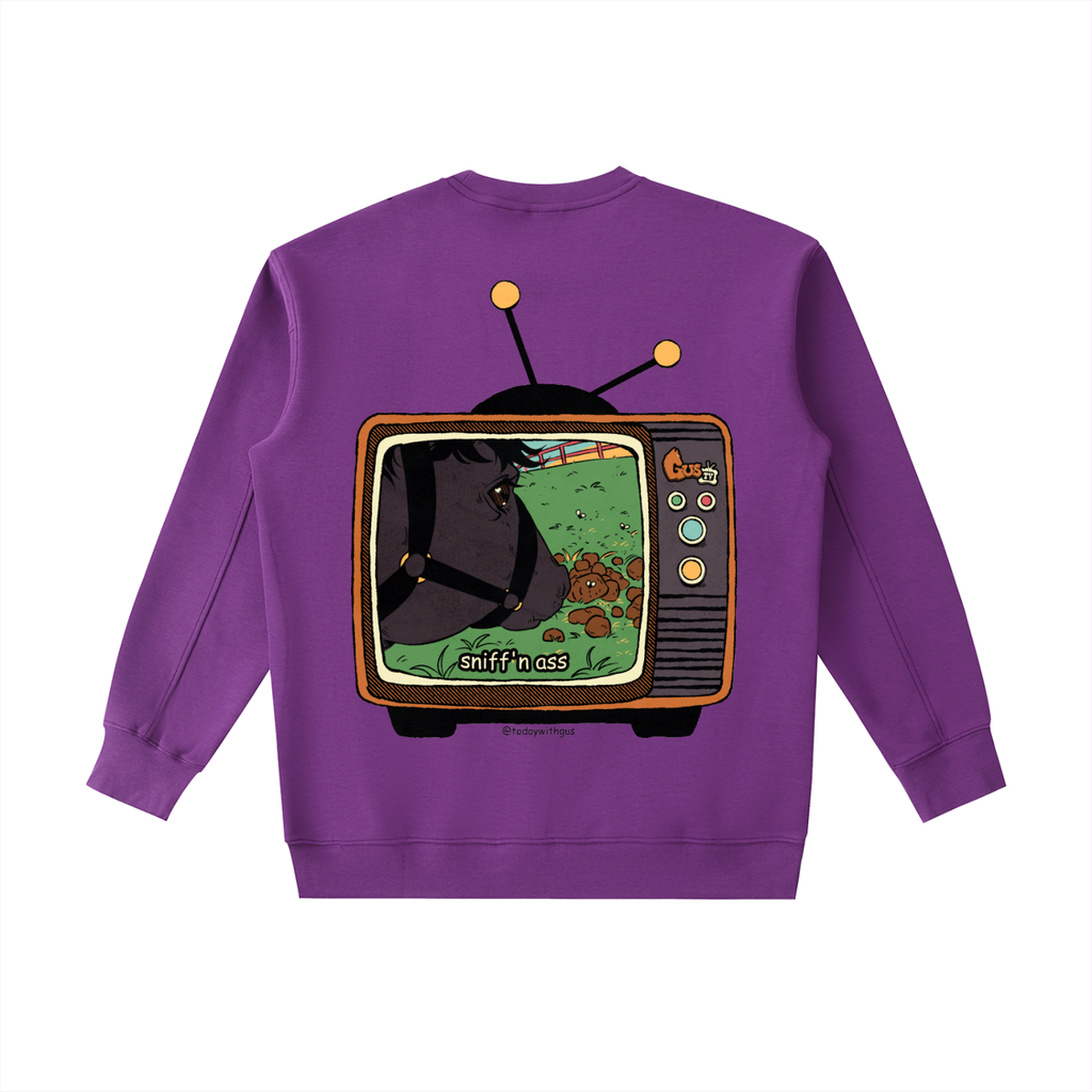 "sniff'n ass" Heavyweight Crewneck Sweatshirt