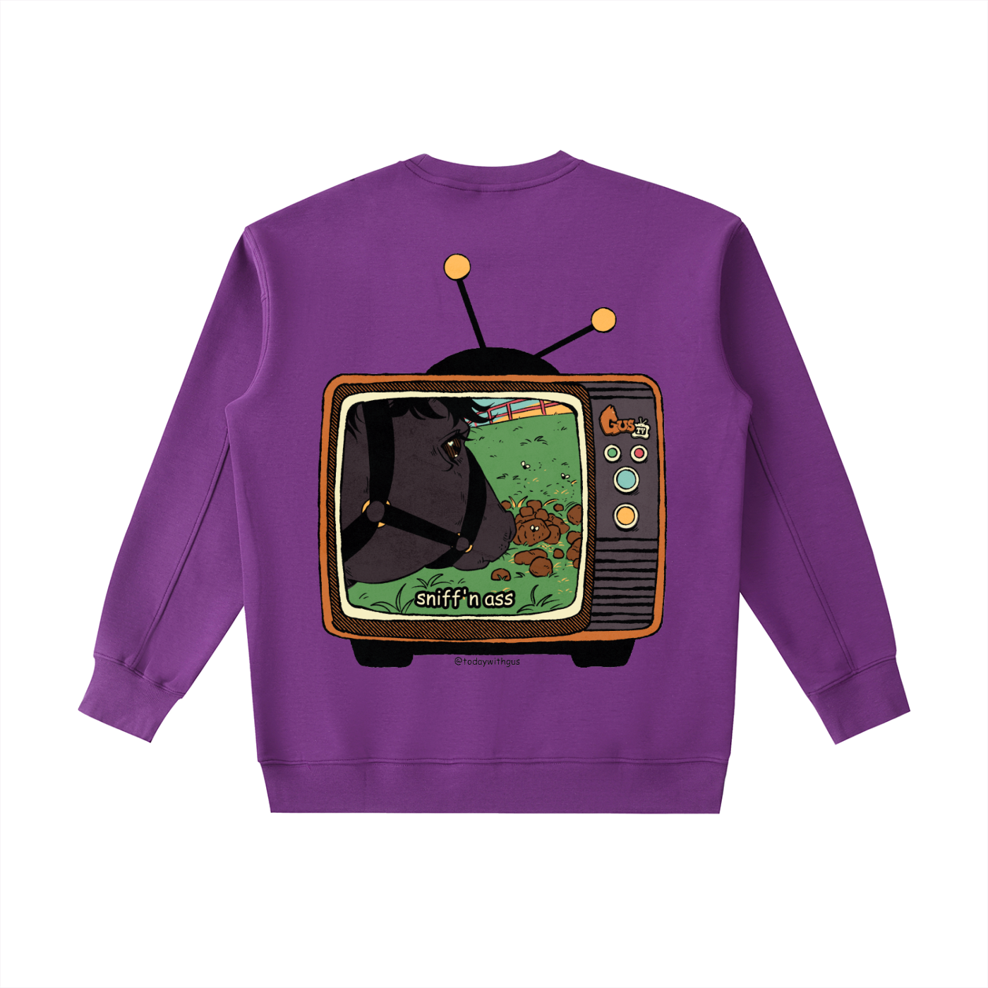 "sniff'n ass" Heavyweight Crewneck Sweatshirt
