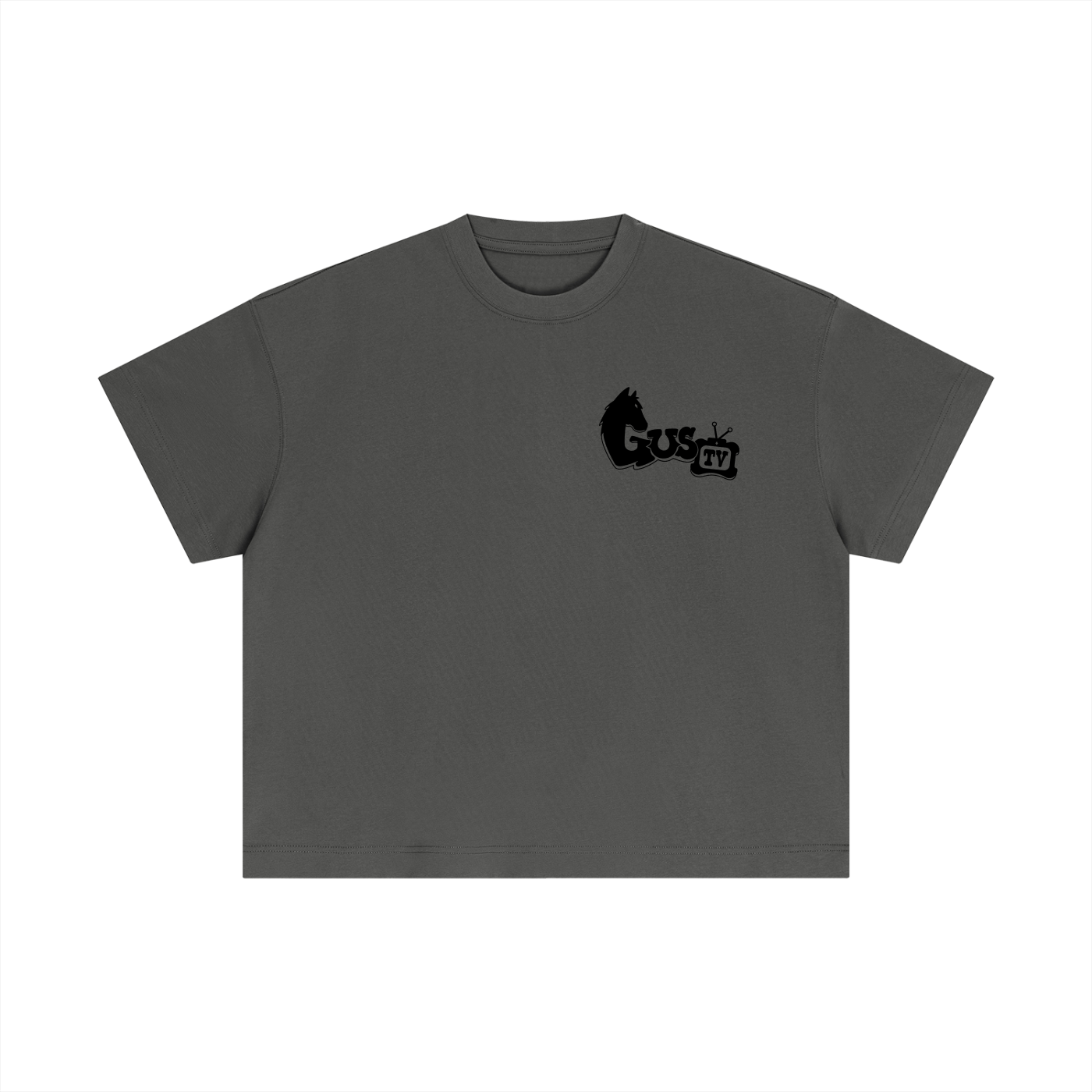 "munch'n grass" Cotton Boxy T-Shirt
