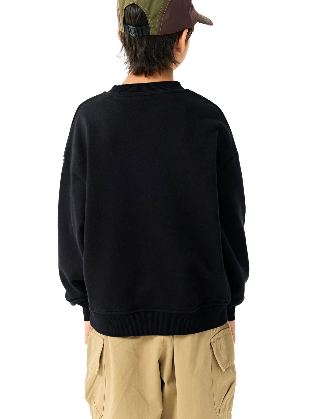 "sniff'n ass" Fleece Kids' Crewneck Sweatshirt