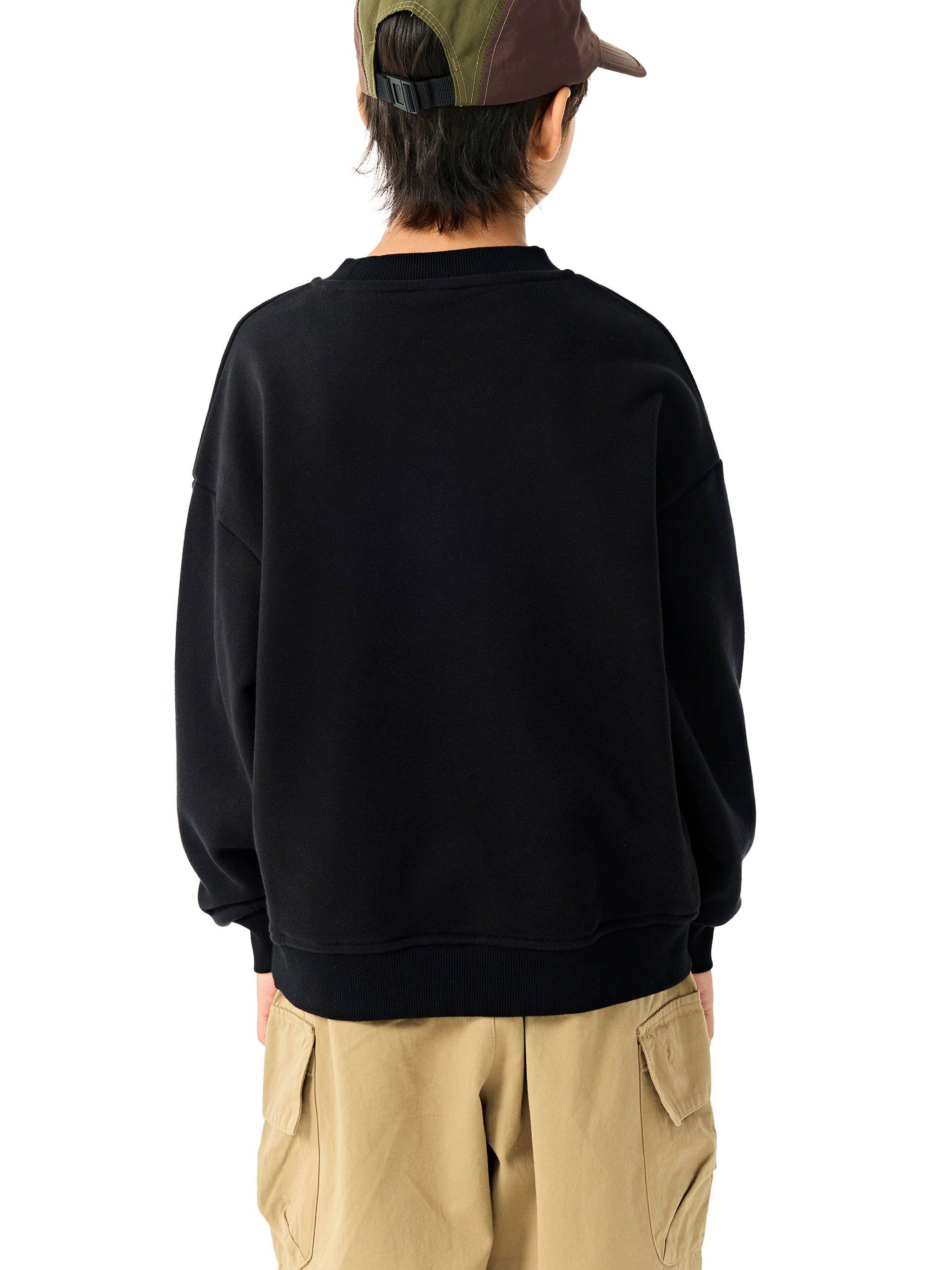 "sniff'n ass" Fleece Kids' Crewneck Sweatshirt